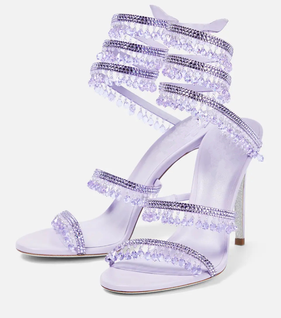 Sexy Green Crystal Fringe Stil - Casual Sandal Leather 评论和价格