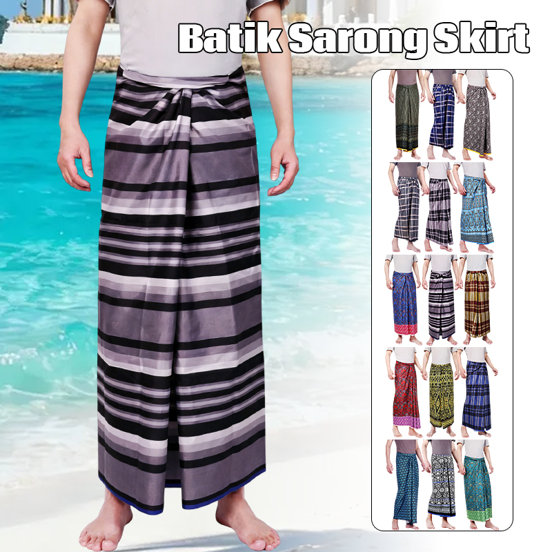 Unisex Traditional Southeast A - Sarong Men Wrap 评论和价格