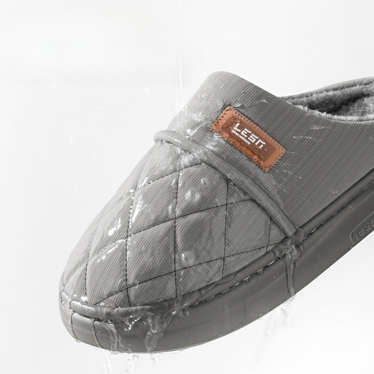 Winter Warm Slipper Women Men  - Flip Flop Leather Men 评论和价格