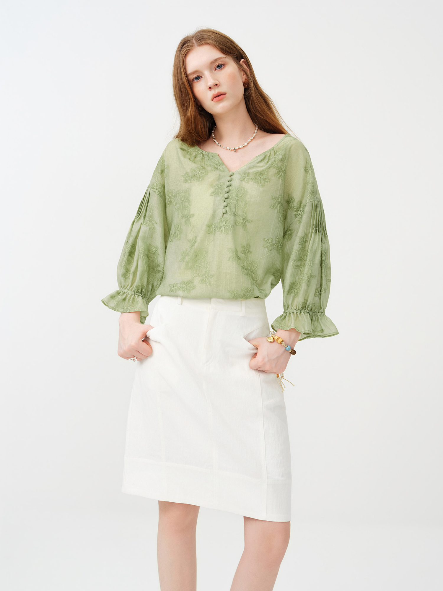 FSLE 2026 Summer Women's Relax - Resort Shirt Floral 评论和价格