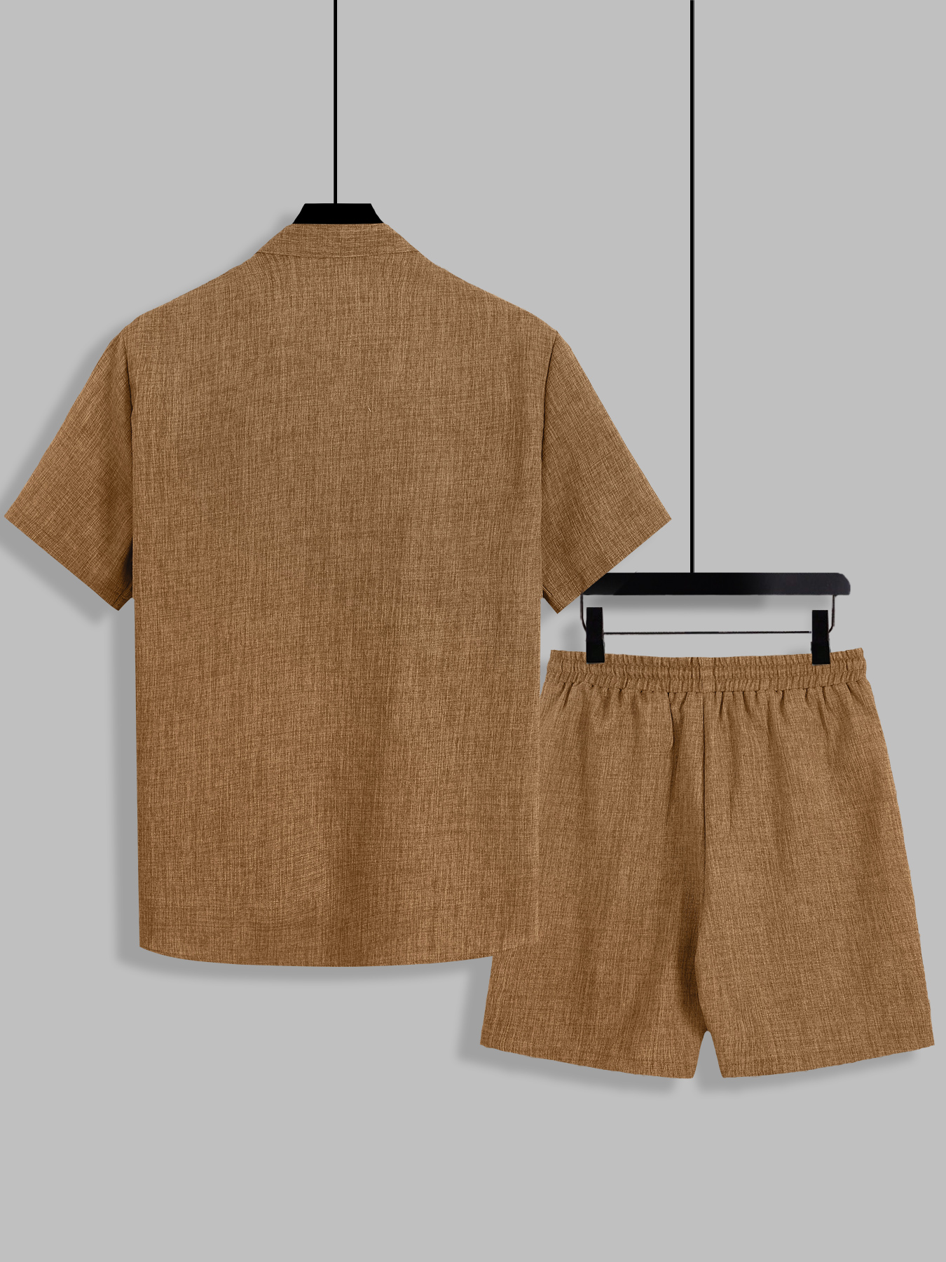 Summer Men's Cotton Linen Text - Linen Shirt Breathable 评论和价格