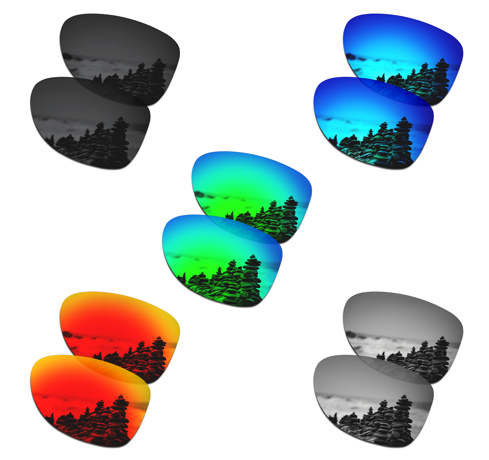 SmartVLT Polarized Replacement - Sunglasses Aviator Polarized 评论和价格