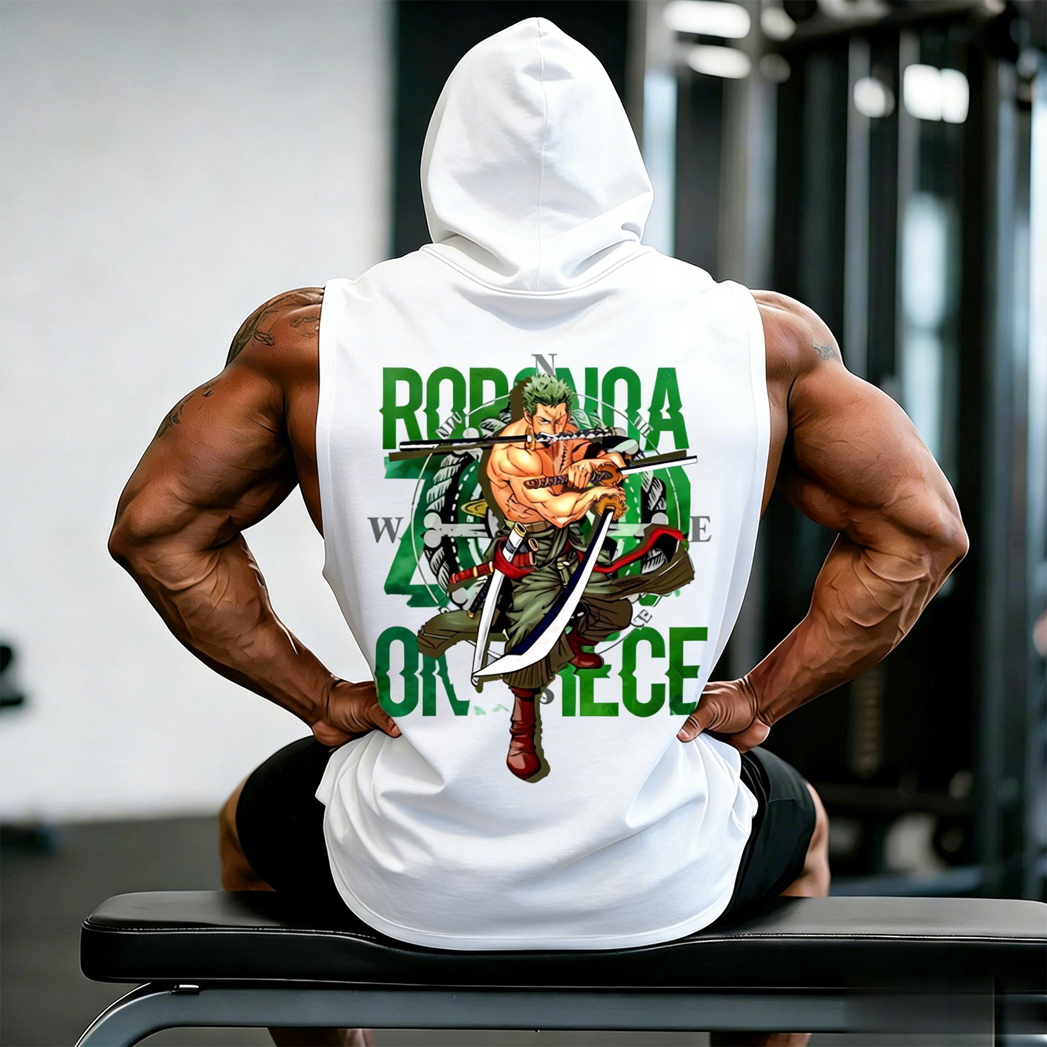 One Piece Zoro Roronoa Anime W - Tank Top Muscle 评论和价格