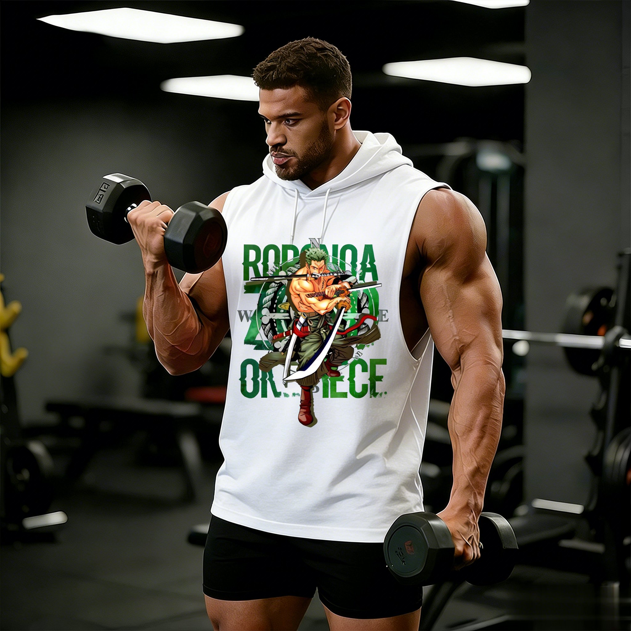 One Piece Zoro Roronoa Anime W - Tank Top Muscle 评论和价格