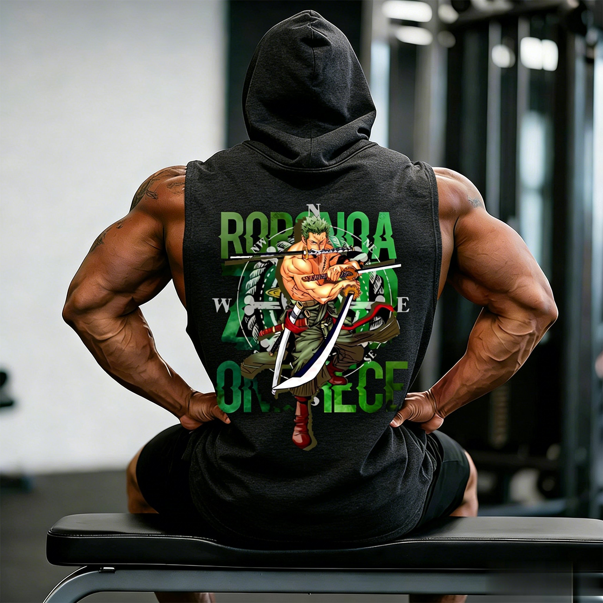 One Piece Zoro Roronoa Anime W - Tank Top Muscle 评论和价格