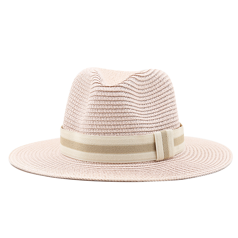 54-58-60CM Womens Summer Panam - Bucket Hat Straw 评论和价格