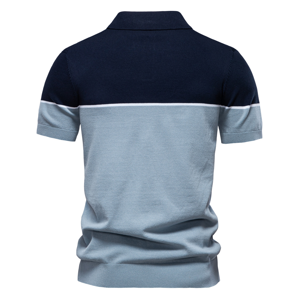 2026 New Men's Athletic V-Neck - Polo Shirt Pique 评论和价格