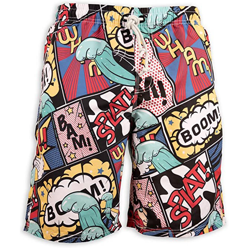 Men Board Shorts Summer Quick  - Trunks Board Surf 评论和价格