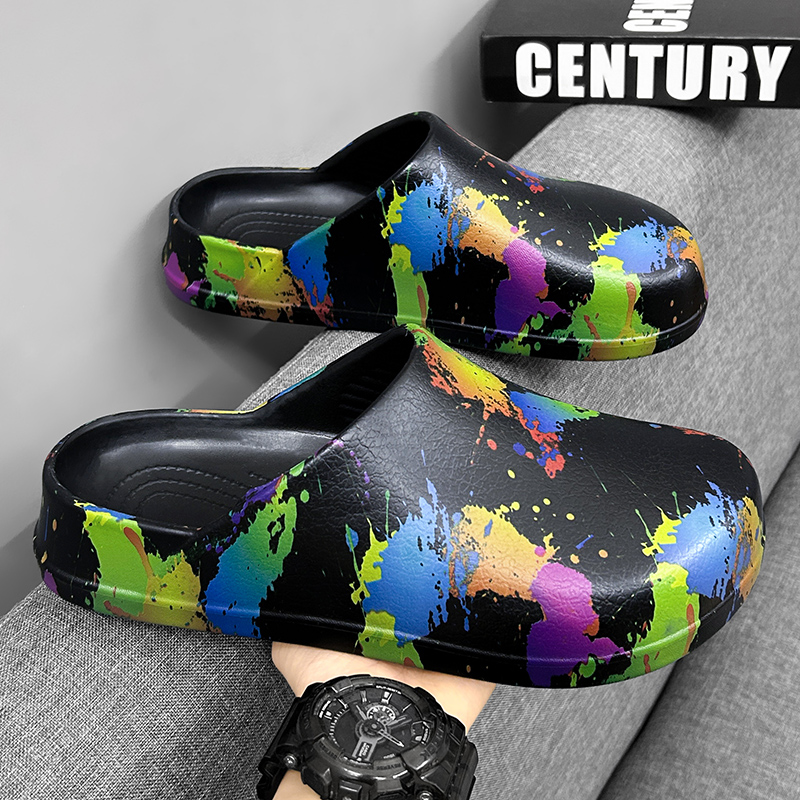 Men Women Graffiti Clogs EVA S - Espadrille Slip On 评论和价格