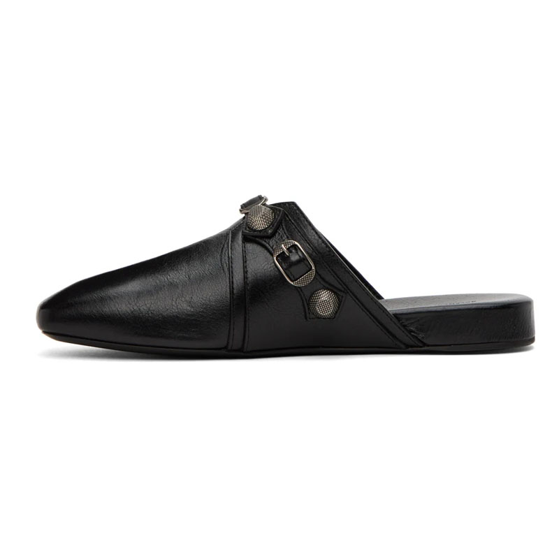 Black Soft Leather Square Toes - Espadrille Slip On 评论和价格