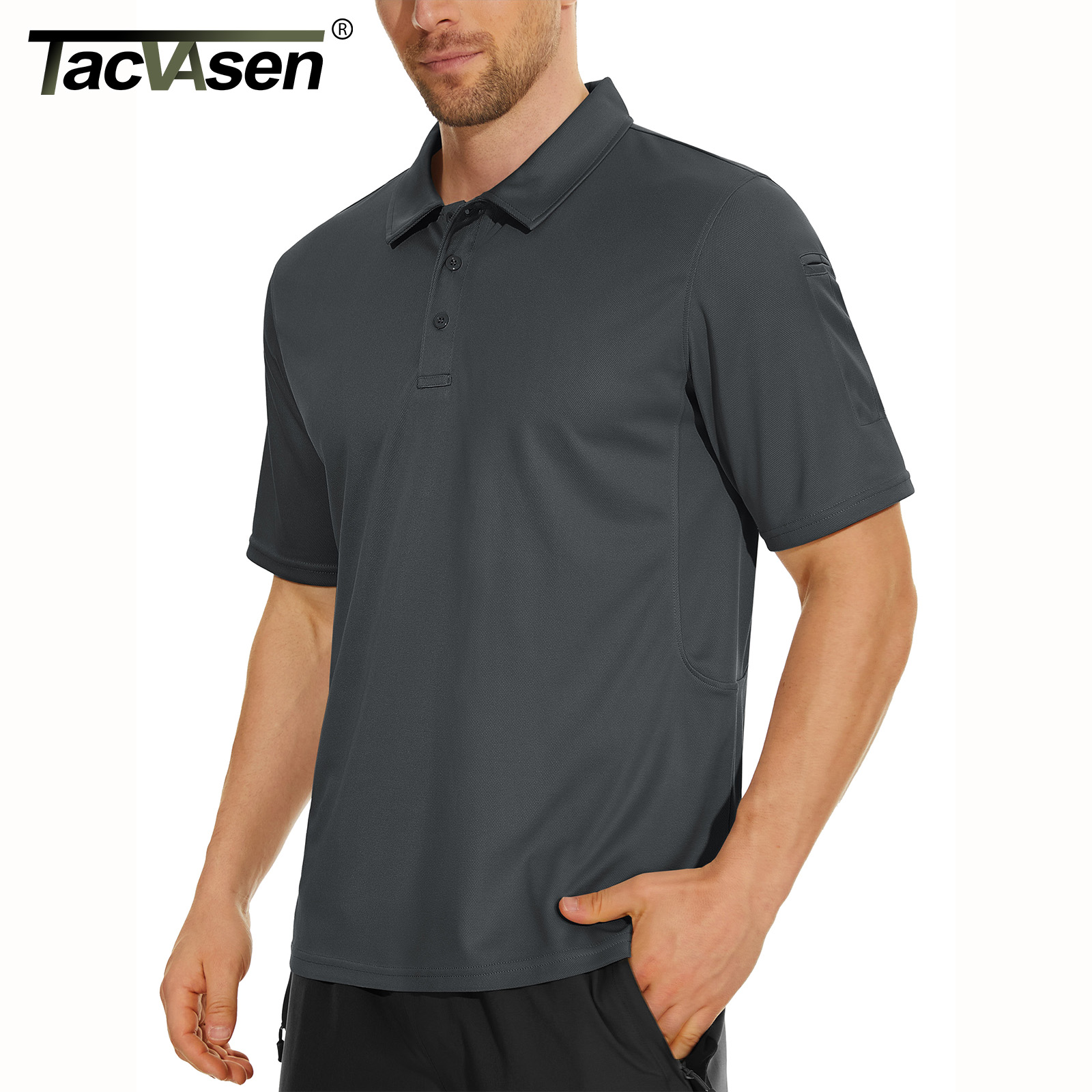 TACVASEN Summer Colorful Fashi - Polo Shirt Pique 评论和价格