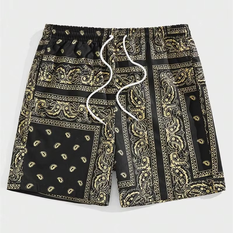 Summer Men Retro Perris Patter - Trunks Board Surf 评论和价格