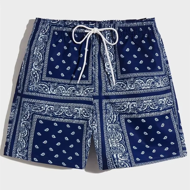 Summer Men Retro Perris Patter - Trunks Board Surf 评论和价格