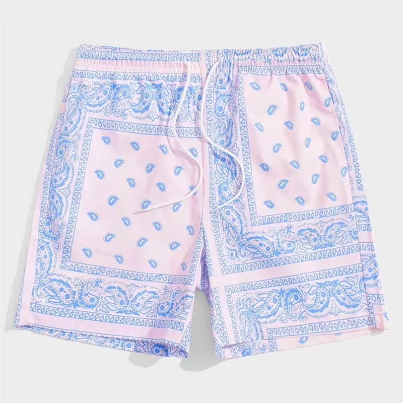 Summer Men Retro Perris Patter - Trunks Board Surf 评论和价格