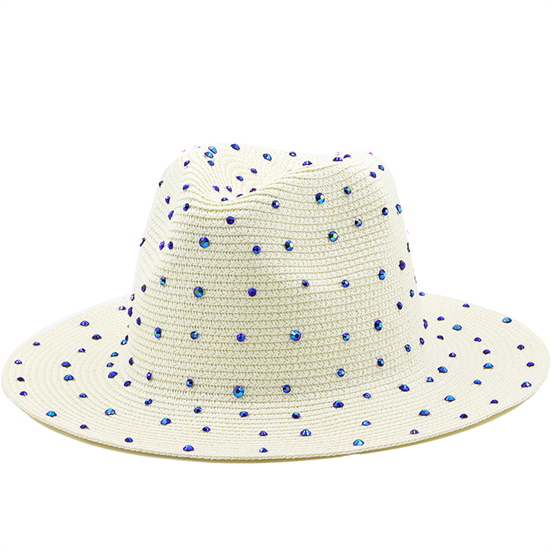 Luxury diamond Panama Soft Sha - Bucket Hat Straw 评论和价格