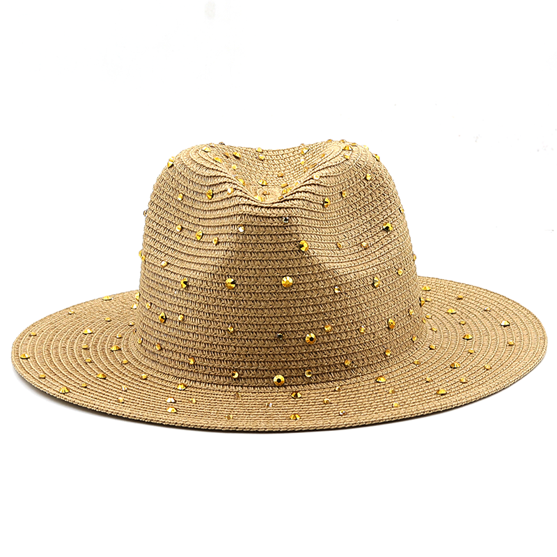 Luxury diamond Panama Soft Sha - Bucket Hat Straw 评论和价格