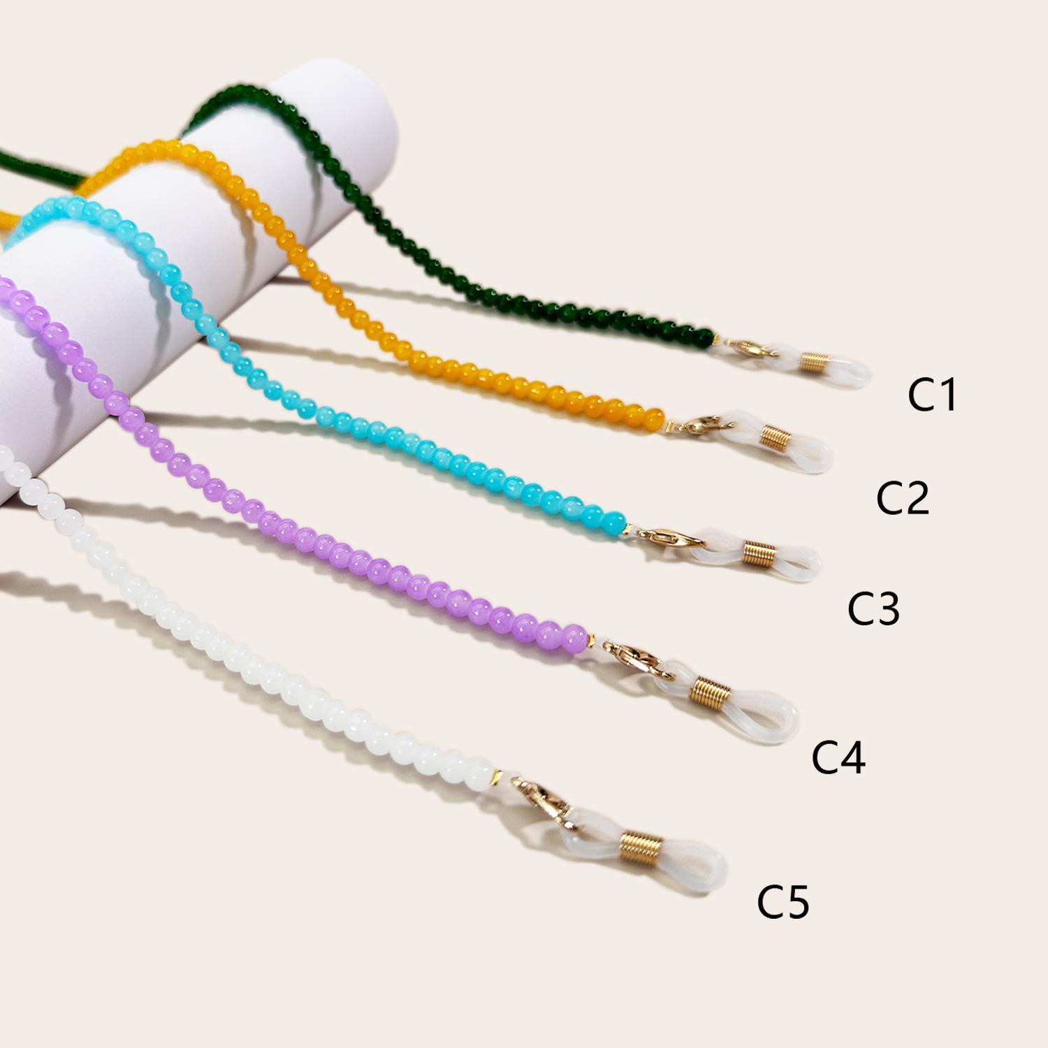Fashion Beaded Glasses Chain A - Sunglass Retainer Cord 评论和价格