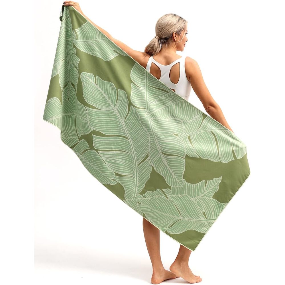 Large Quick-Dry Sand-Free Beac - Beach Towel Large 评论和价格