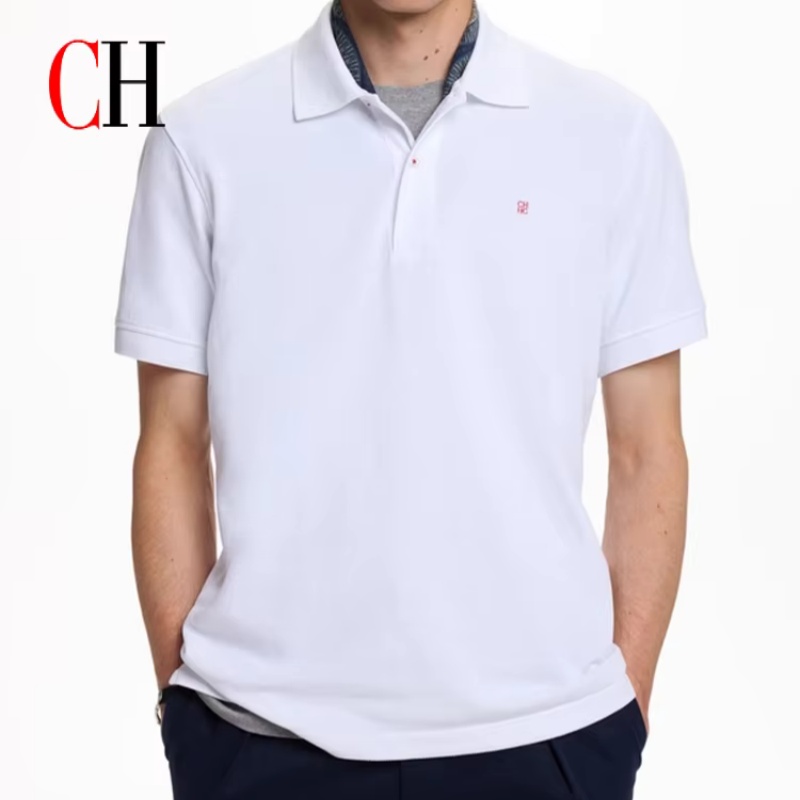 CH Men's Basic  Polo Shirt Sho - Polo Shirt Pique 评论和价格