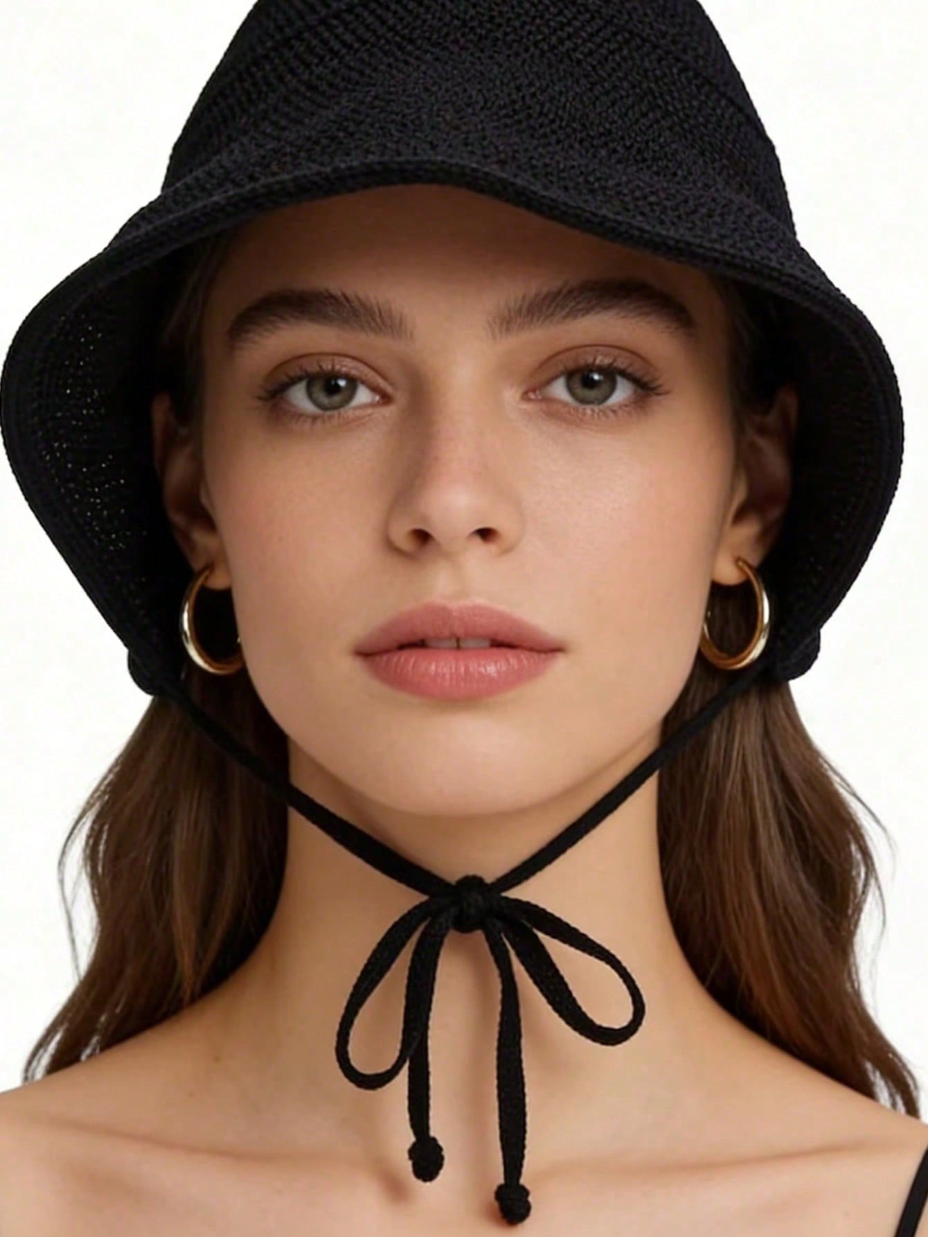 Straw Wide-Brim Sun Hat For Wo - Bucket Hat Straw 评论和价格