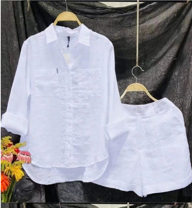 Summer Cotton Linen Casual Hom - Linen Shirt Breathable 评论和价格