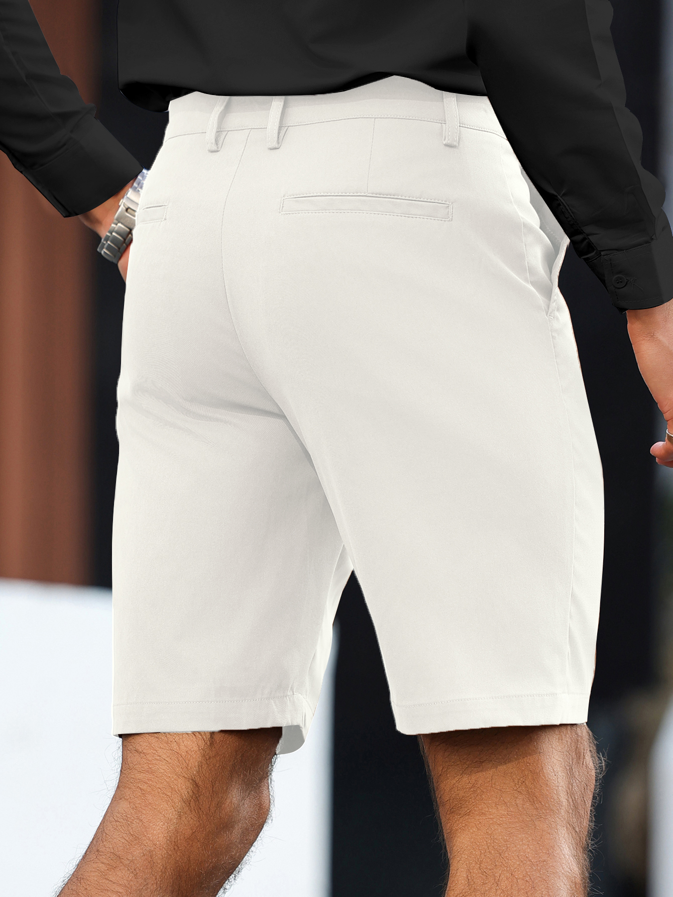 Men's Summer Stretch Chino Sho - Shorts Chino Slim 评论和价格