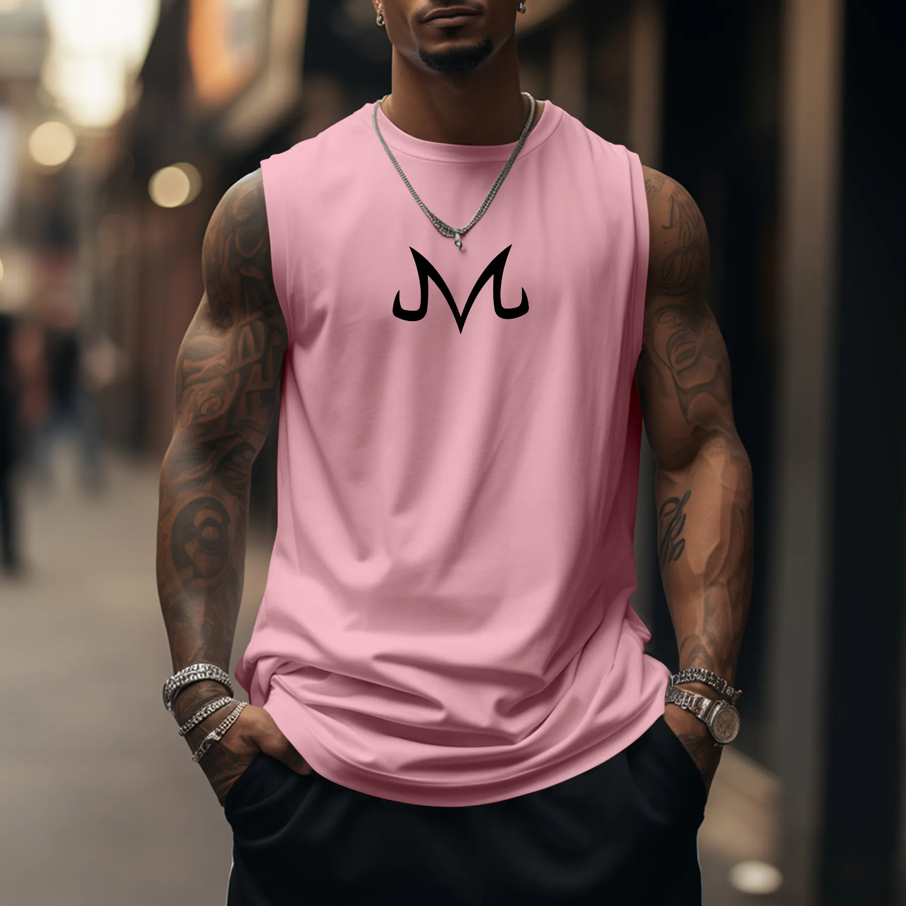Majin Buu Dragon Ball Anime Pr - Tank Top Muscle 评论和价格