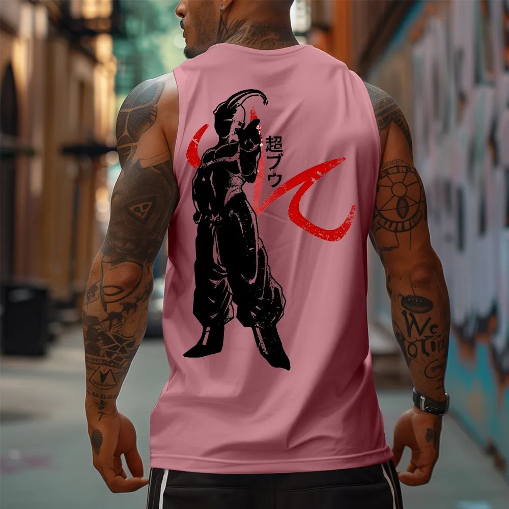 Majin Buu Dragon Ball Anime Pr - Tank Top Muscle 评论和价格