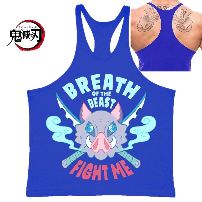 GYM Mens Tank Top Brand (Demon - Tank Top Muscle 评论和价格