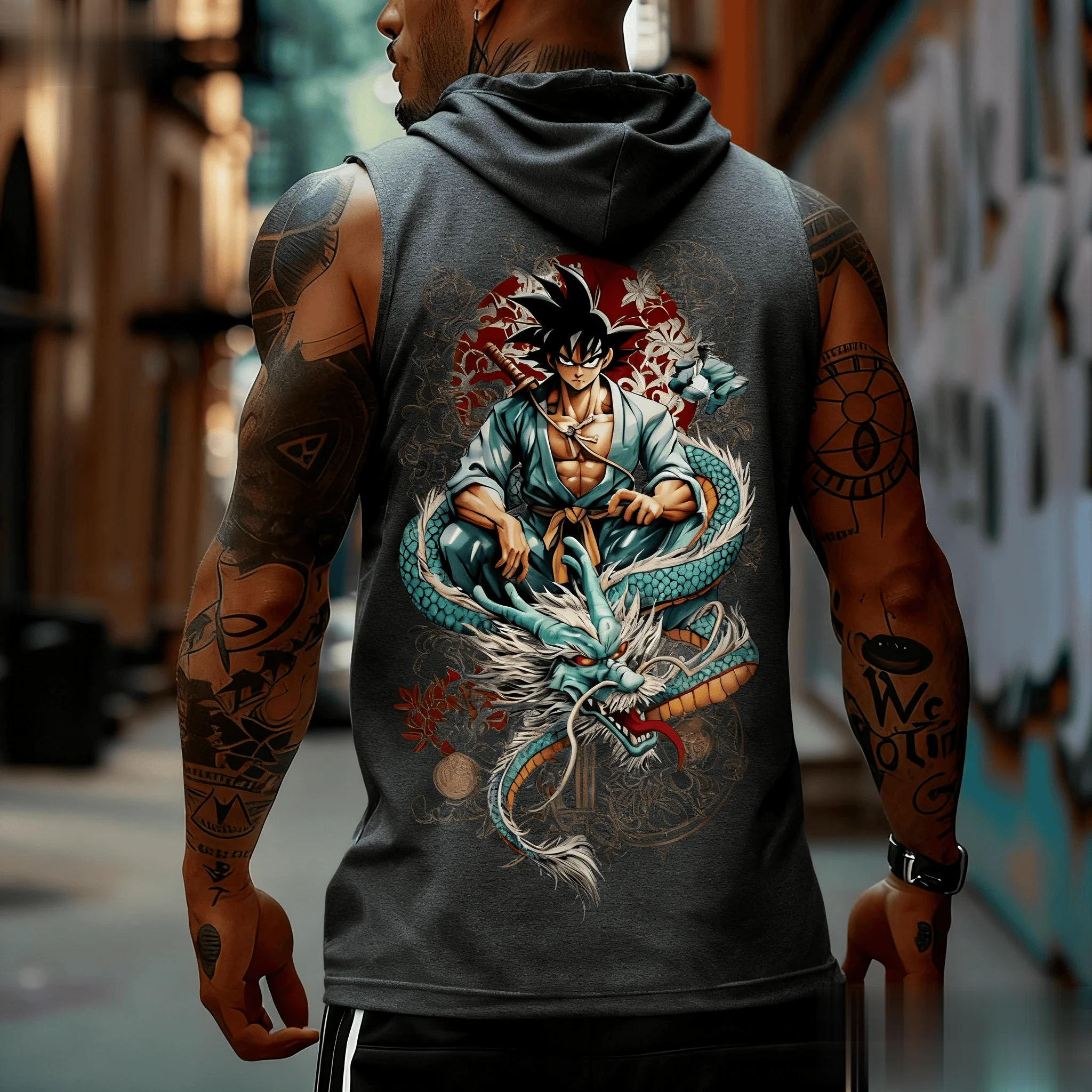 Dragon Ball Goku Anime Men Tan - Tank Top Muscle 评论和价格