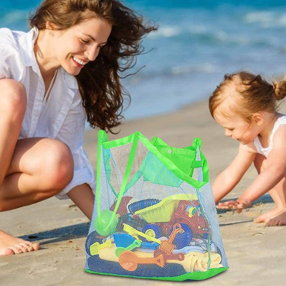 Children Sand Away Protable Me - Beach Towel Large 评论和价格