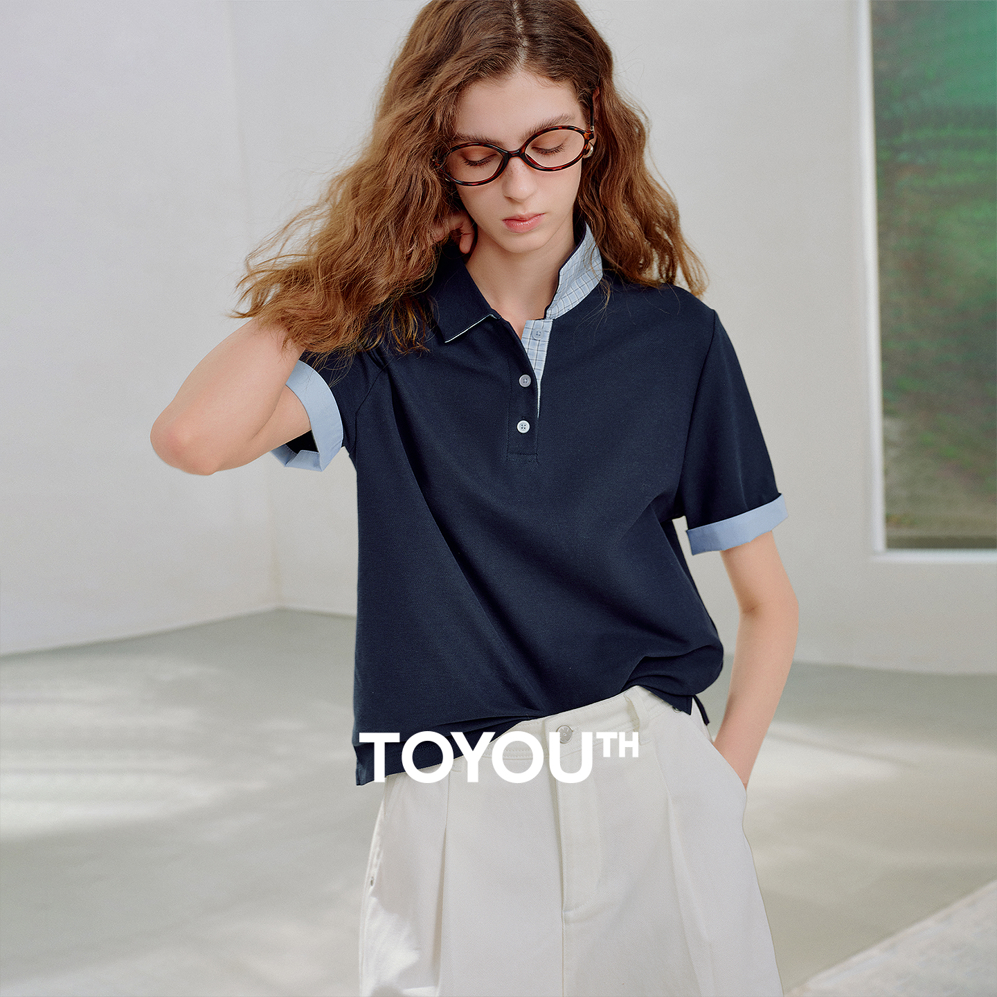 TOYOUTH women's Polo Shirt 202 - Polo Shirt Pique 评论和价格