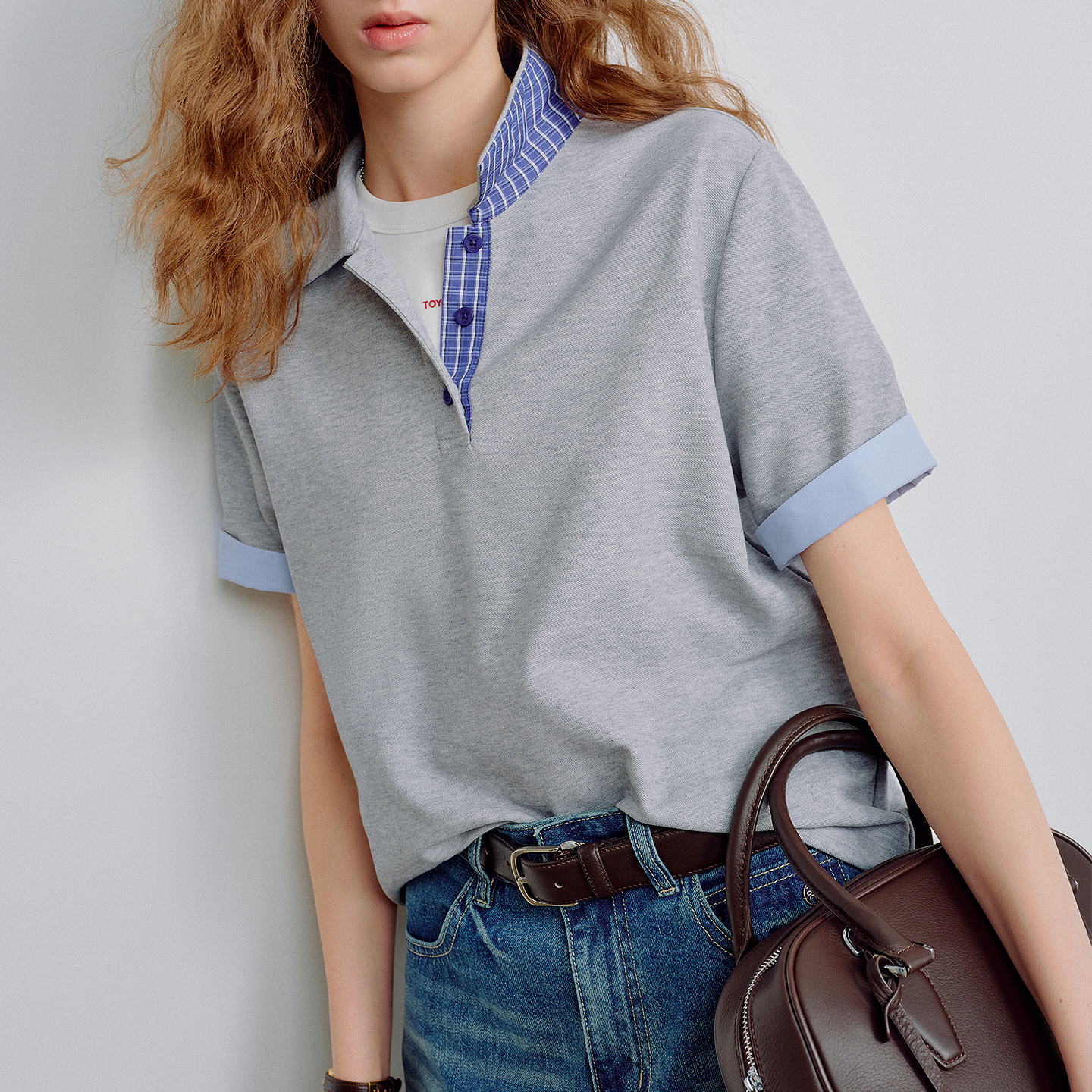 TOYOUTH women's Polo Shirt 202 - Polo Shirt Pique 评论和价格