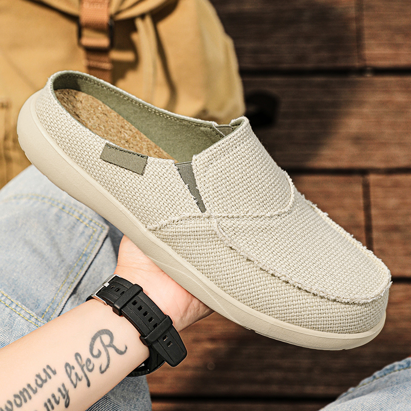Canvas Slip on Half Shoes for  - Espadrille Slip On 评论和价格