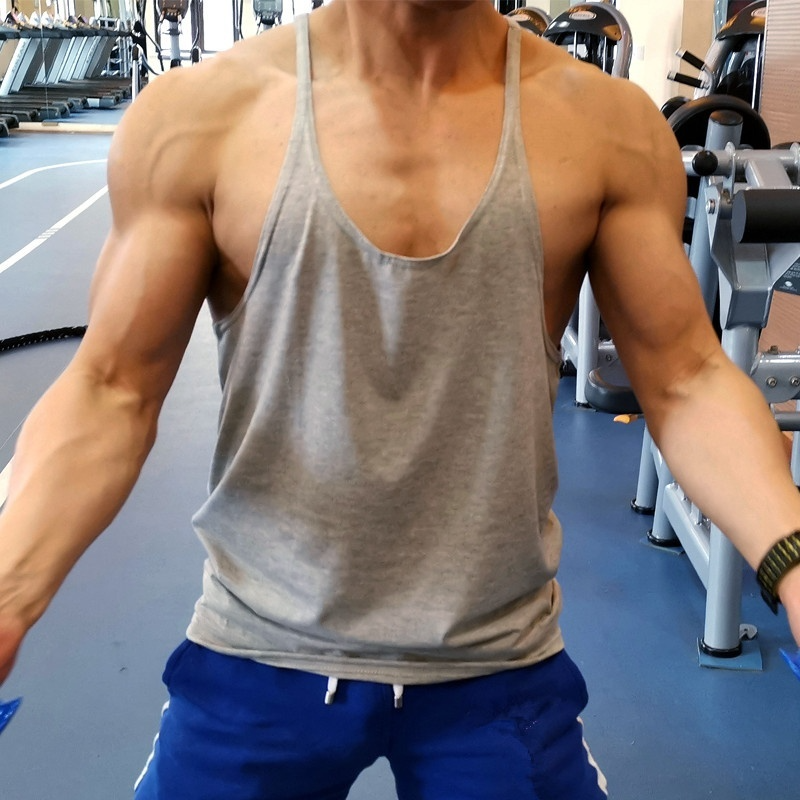 Men's Gym Workout Bodybuilding - Tank Top Muscle 评论和价格