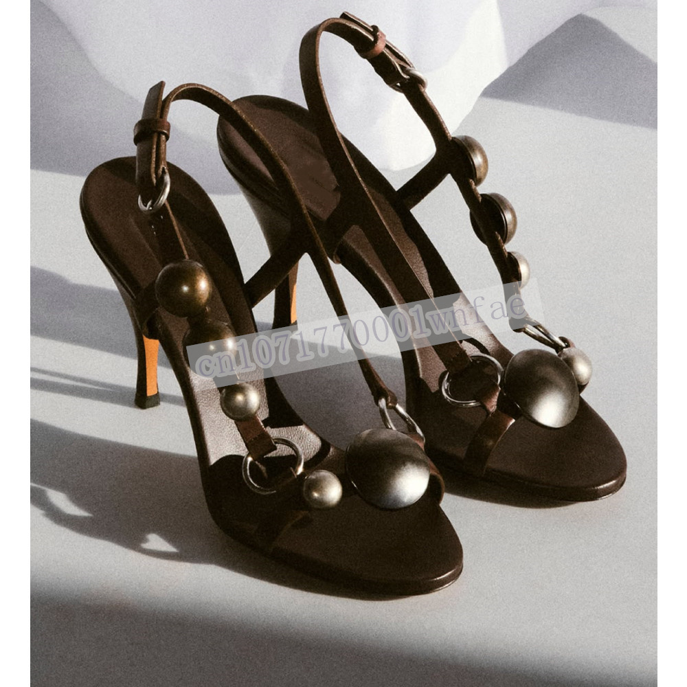 Women Brown Leather Slingback  - Casual Sandal Leather 评论和价格