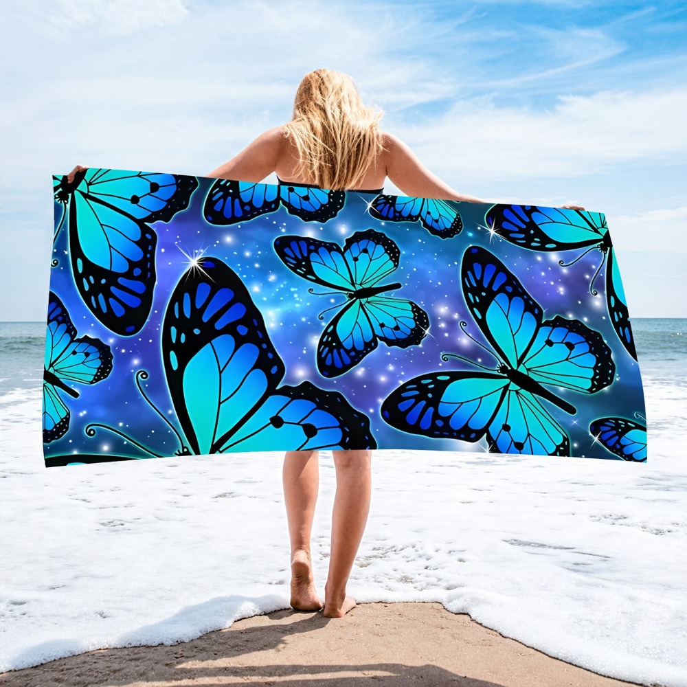 1PC Large Size Beach Blanket M - Beach Towel Large 评论和价格