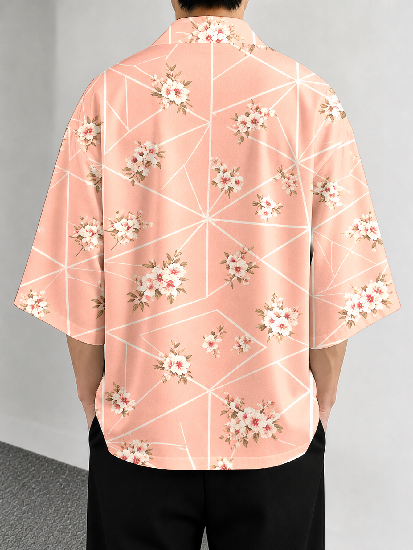 Men's casual top  Sakura Geome - Resort Shirt Floral 评论和价格