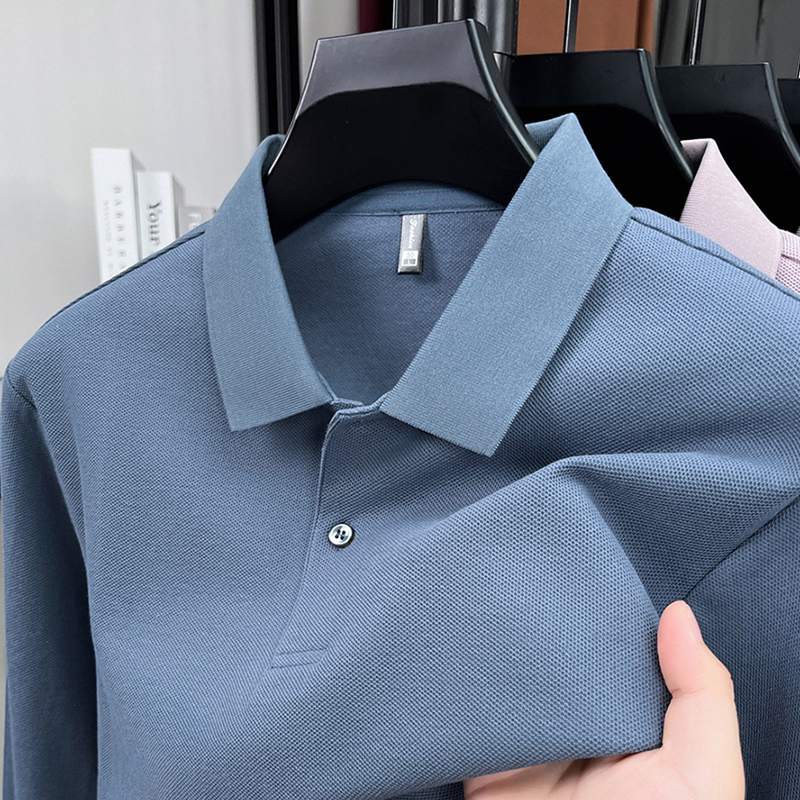 100%pure cotton autumn winter  - Polo Shirt Pique 评论和价格