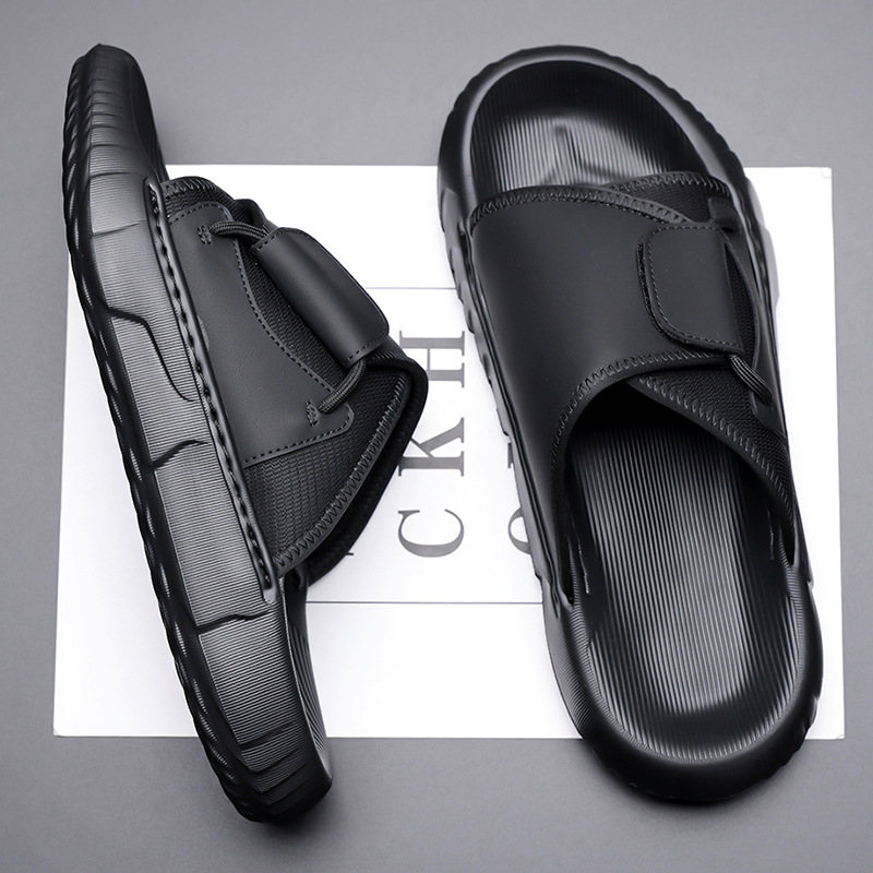 2026 Summer New Slippers for M - Flip Flop Leather Men 评论和价格