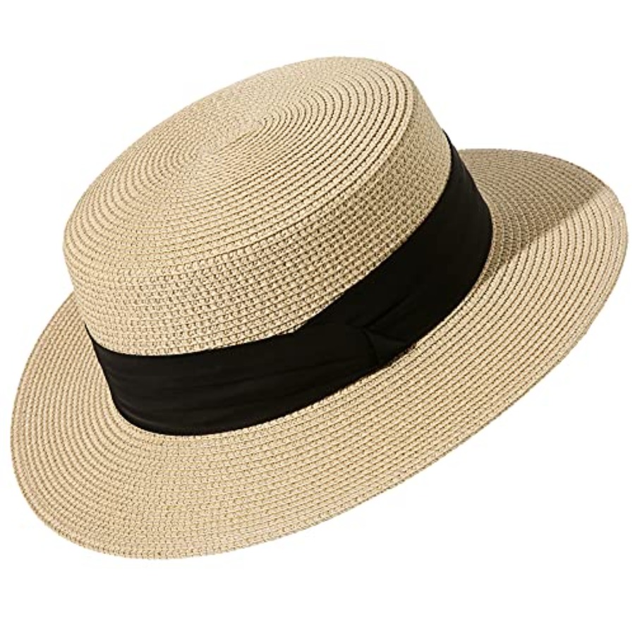 Lanzom Sun Hats for Women Wide - Packable Hat Nylon 评论和价格